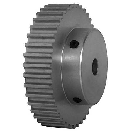 B B Manufacturing 40-5M09-6A4, Timing Pulley, Aluminum, Clear Anodized,  40-5M09-6A4